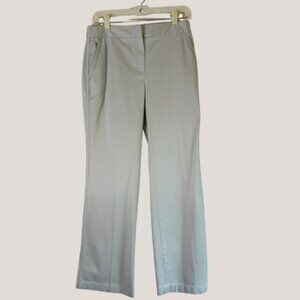 Ann Taylor Women's Khaki‎ Dress Pants Size 6 Straight Leg